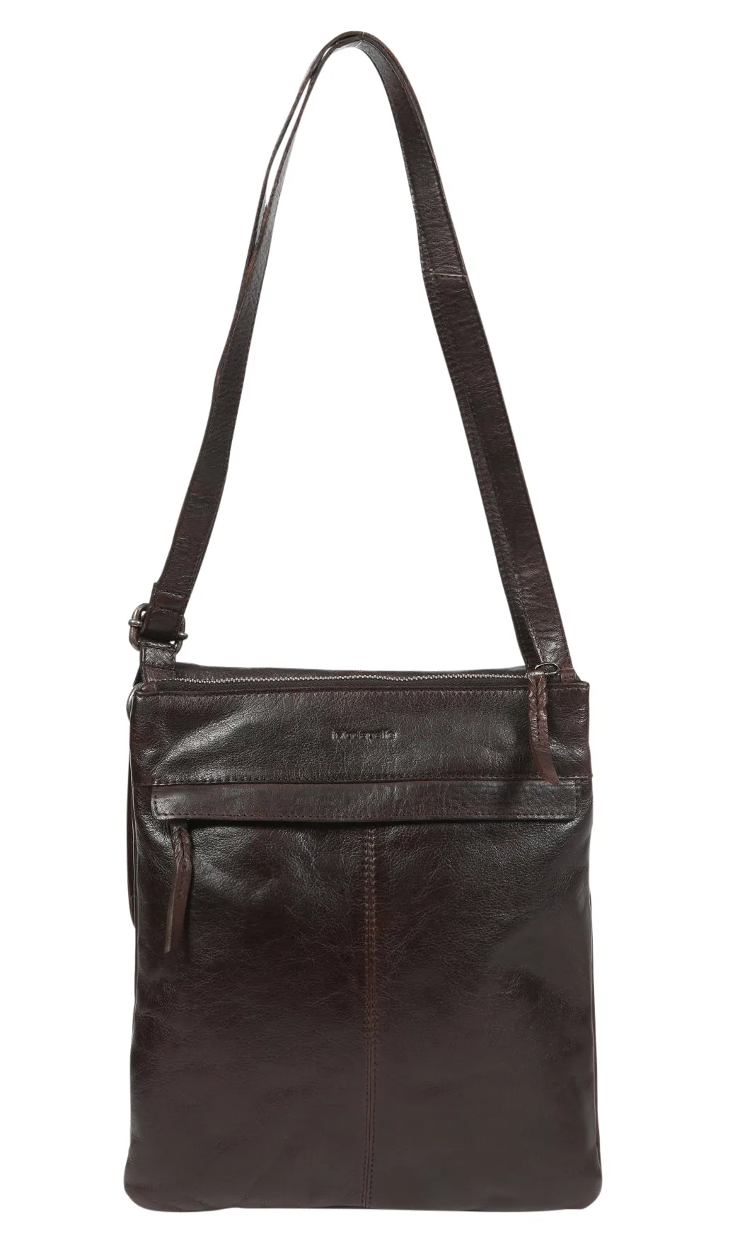 Leather vintage bag (6688)