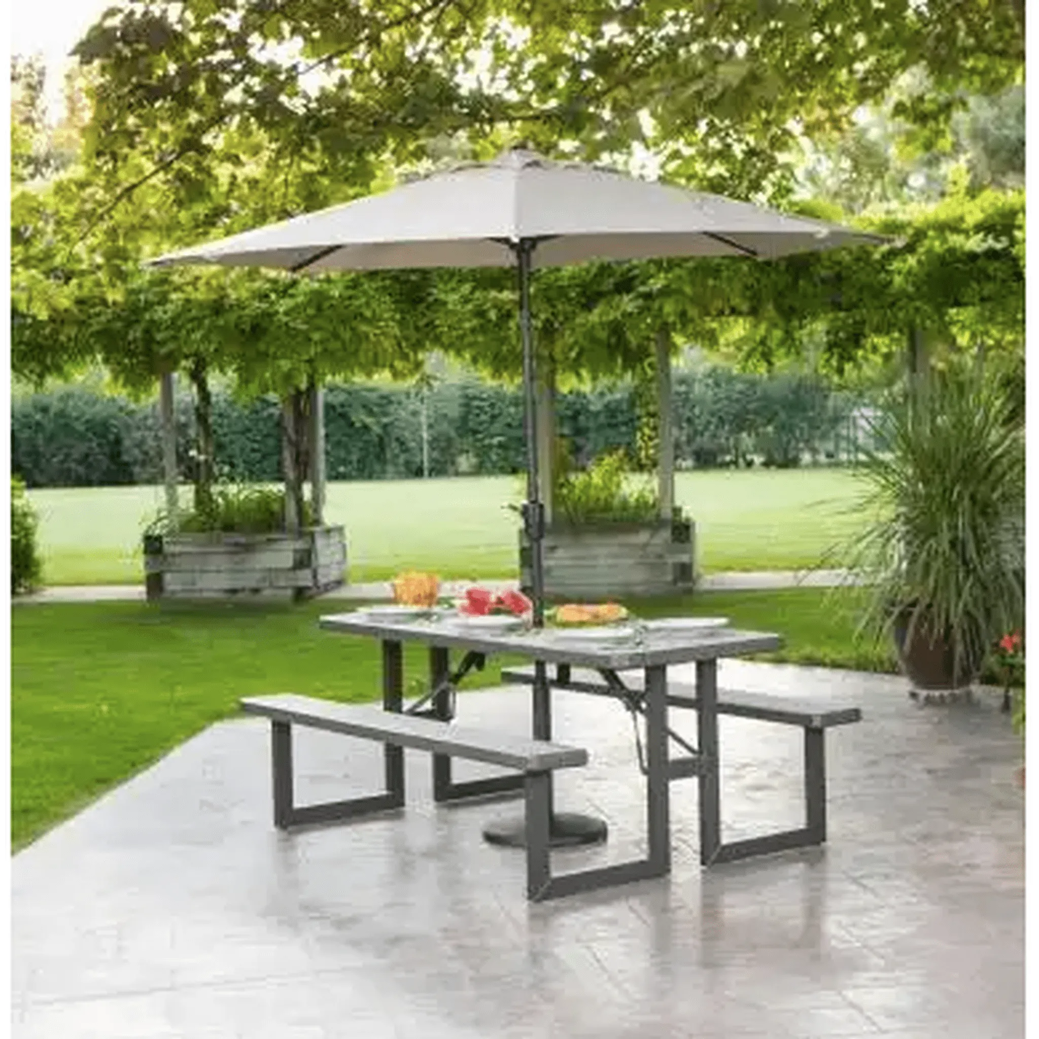 Lifetime 6' Craftsman Folding Picnic Table