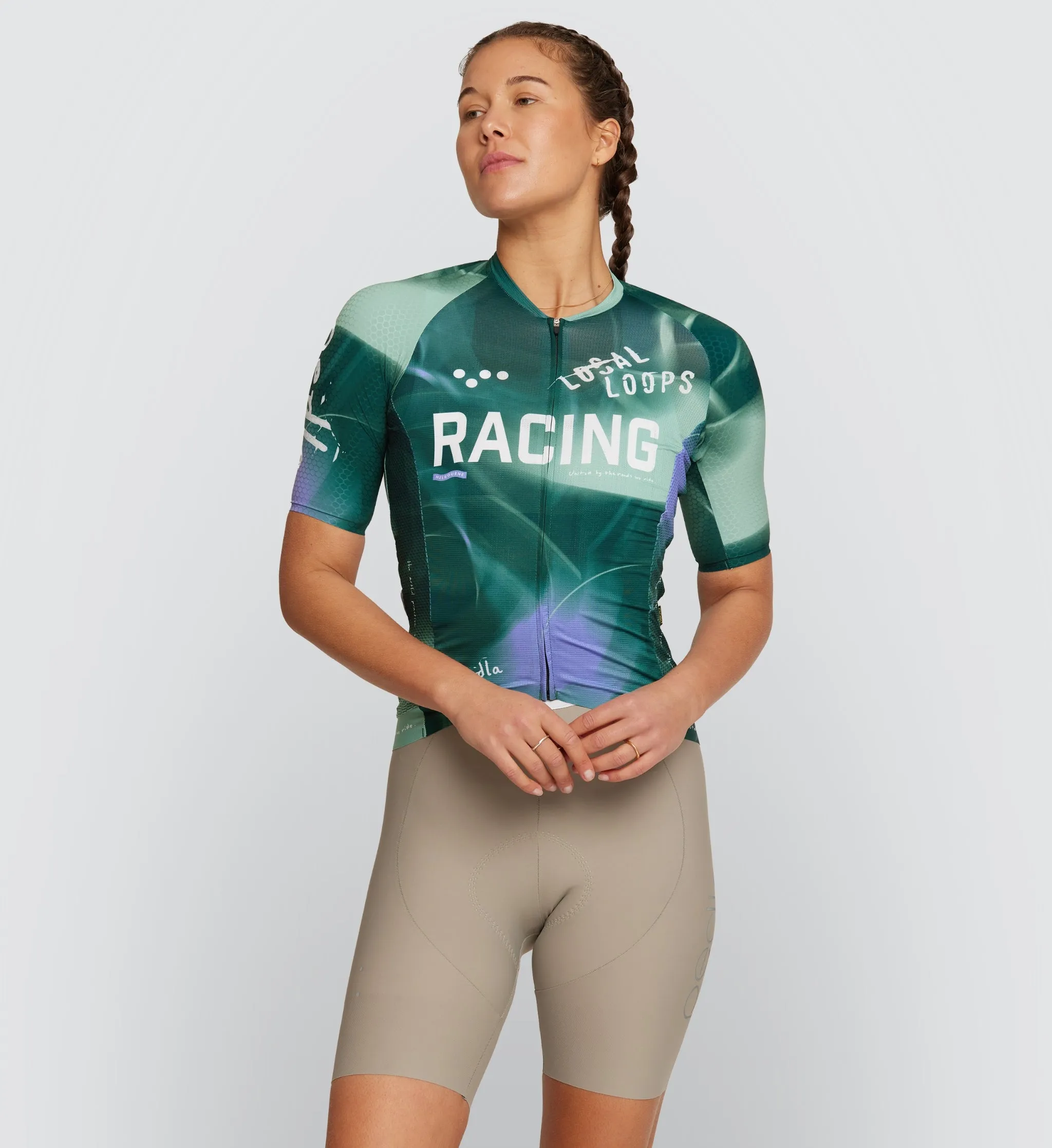 LOCAL LOOPS / Women's Pro Pursuit 2.0 Jersey - Race Pine