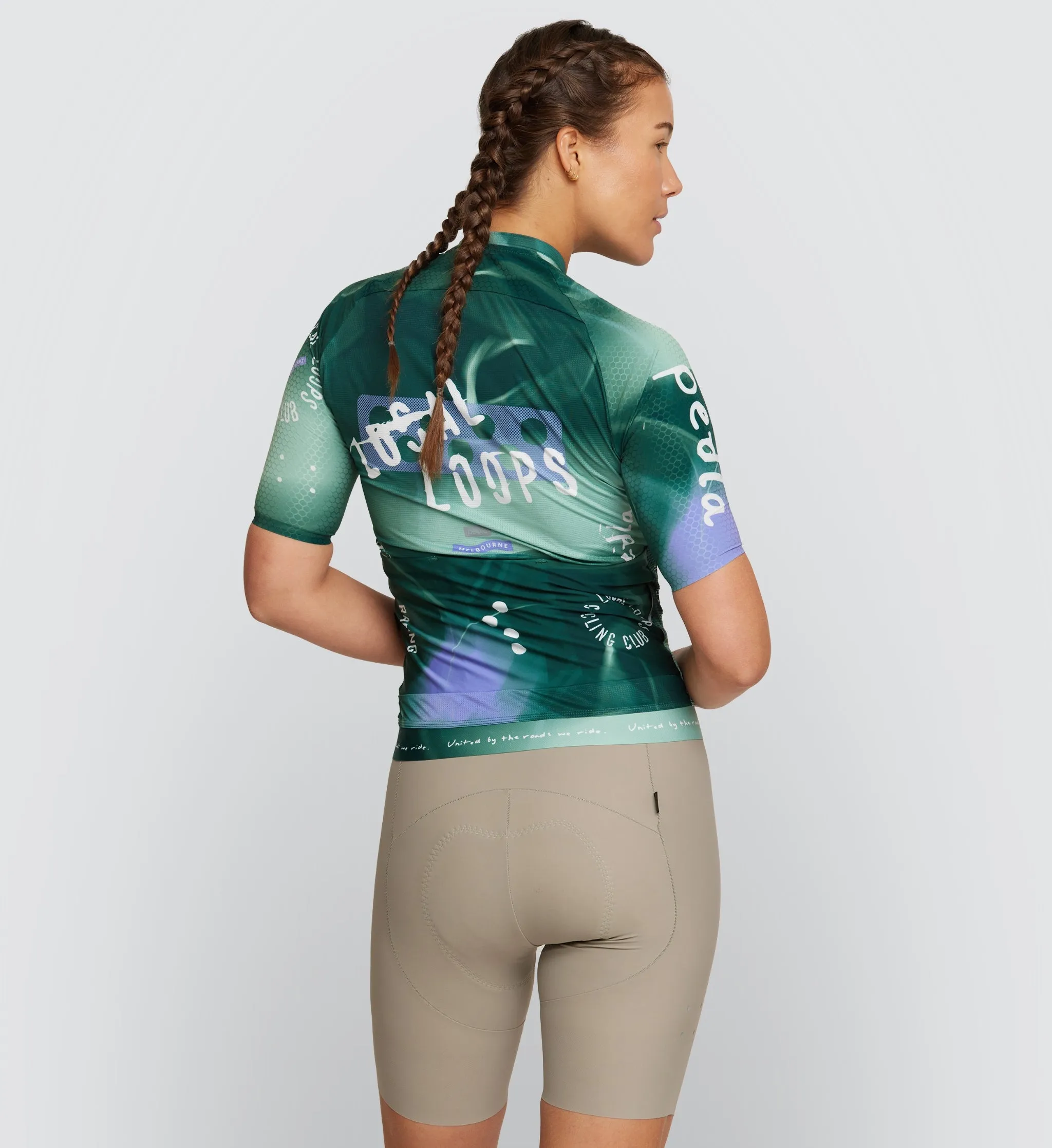 LOCAL LOOPS / Women's Pro Pursuit 2.0 Jersey - Race Pine