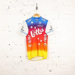 Lotto SMS Santini Emerxil Team 1987 Cycling Jersey - Blue - XL