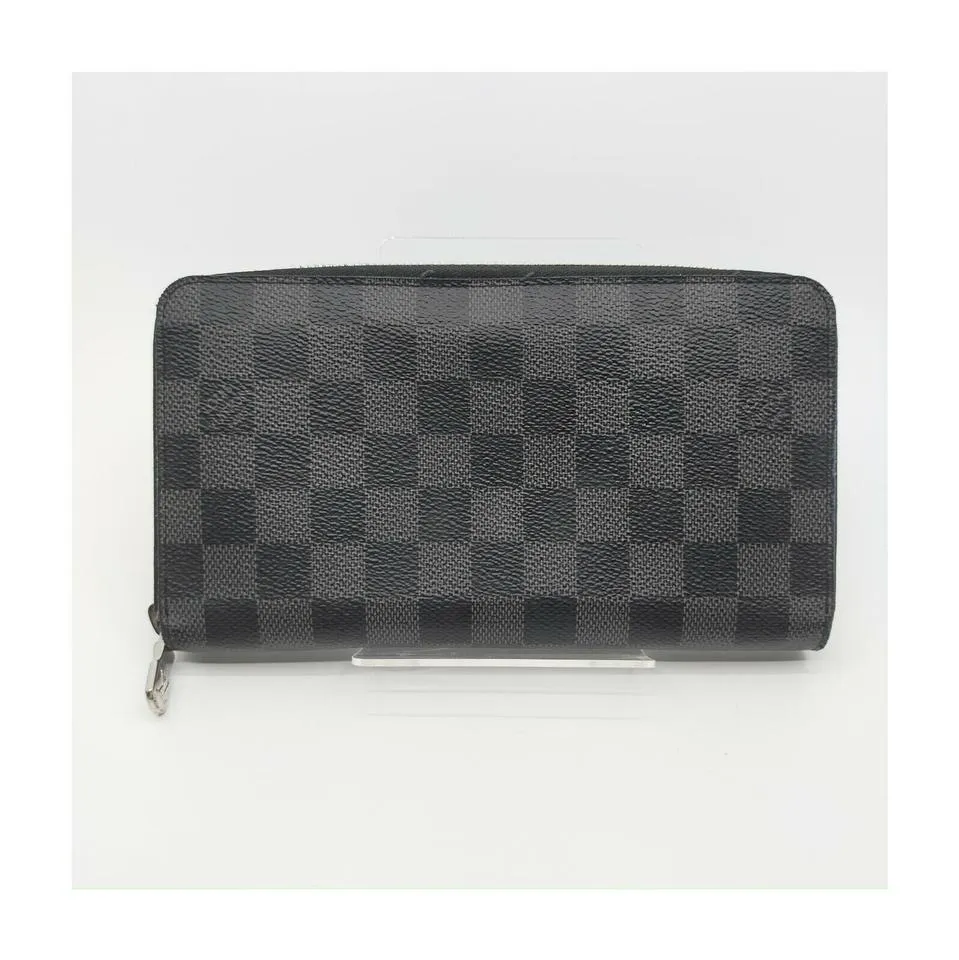 Louis Vuitton Damier Graphite Zippy Organizer Long Wallet 863448
