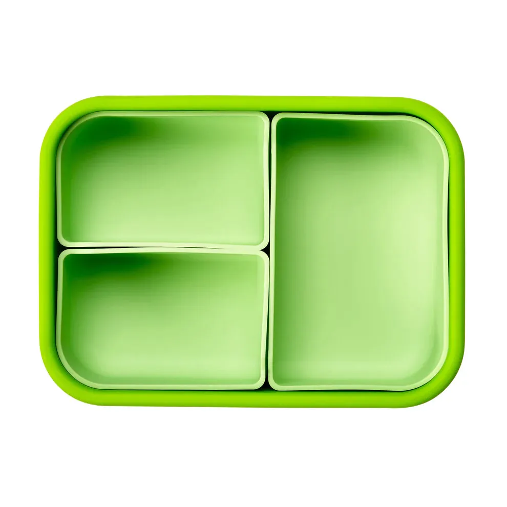 LunchBots Platinum Silicone Medium Build-A-Bento - Seafoam
