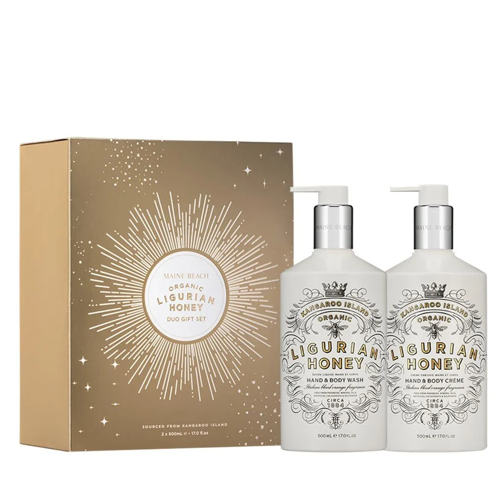 Maine Beach - Ligurian Honey - Duo Gift Set