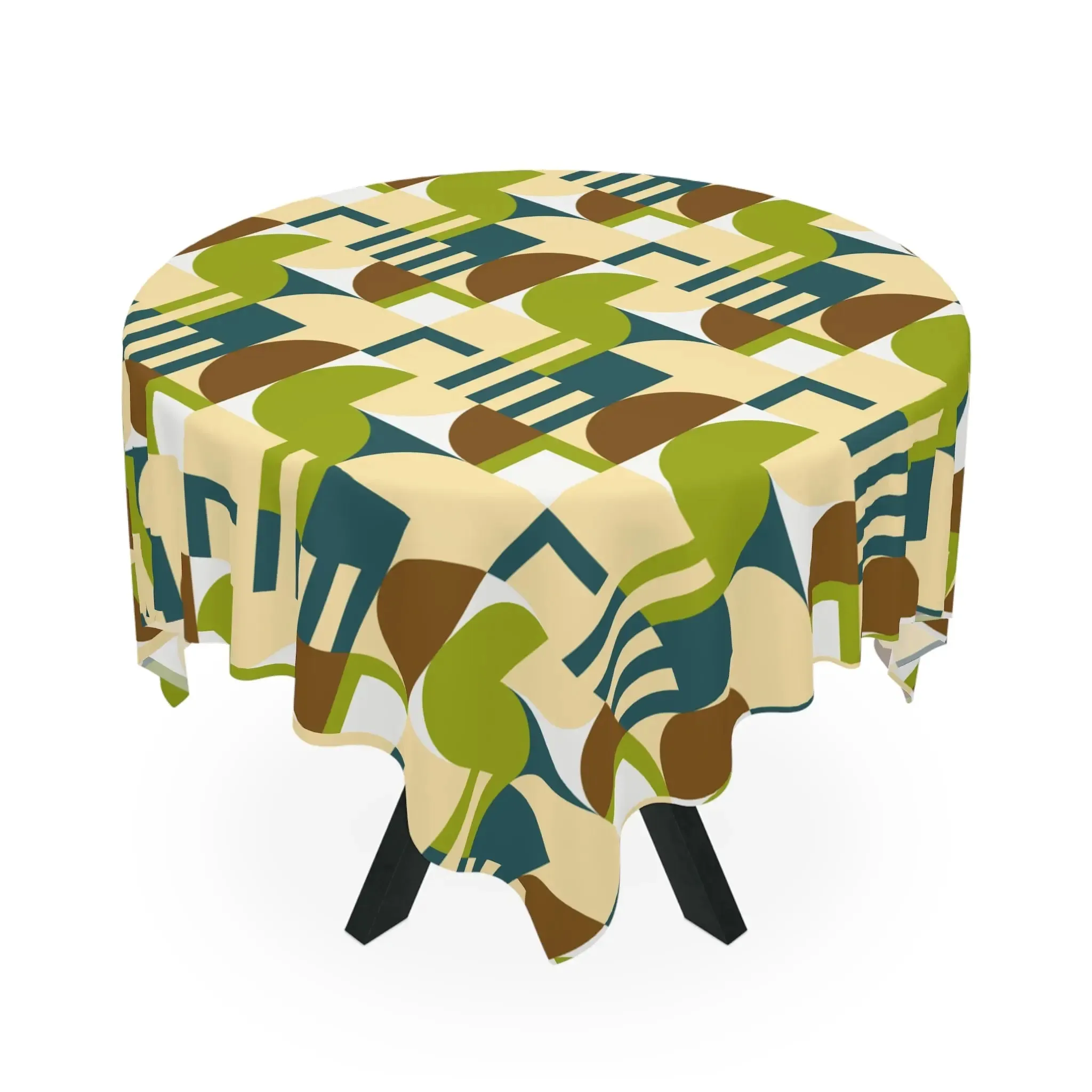Mc'Euclids Avocado Tablecloth