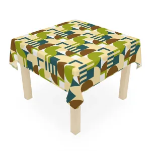 Mc'Euclids Avocado Tablecloth