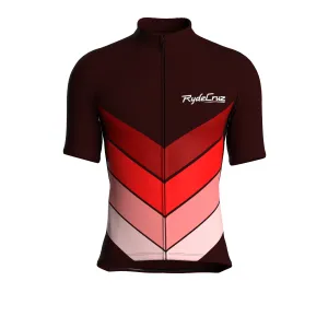 Mecha Shell | Dark Red Male Short Sleeves Jersey