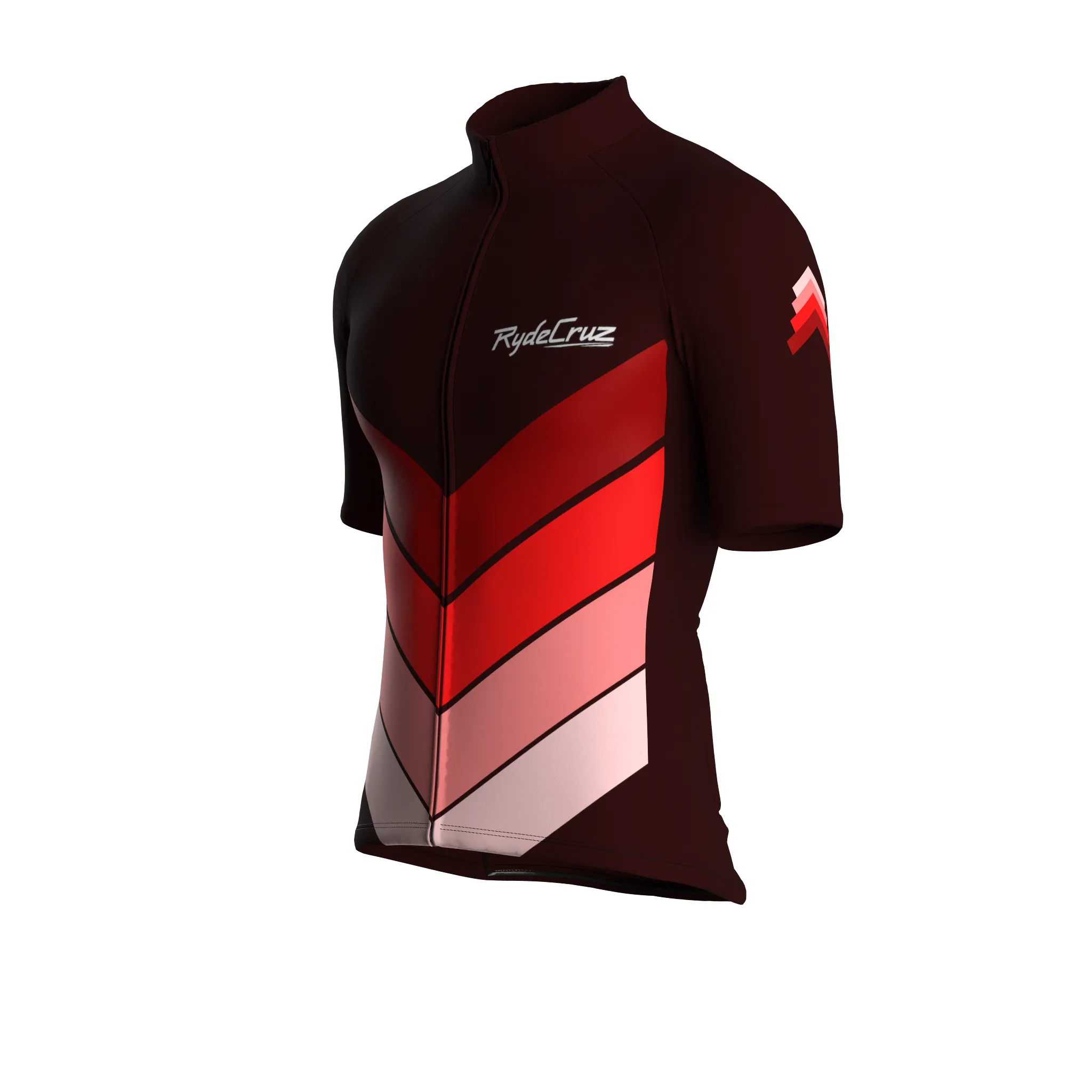 Mecha Shell | Dark Red Male Short Sleeves Jersey