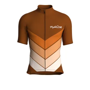 Mecha Shell | Earth Brown Male Short Sleeves Jersey