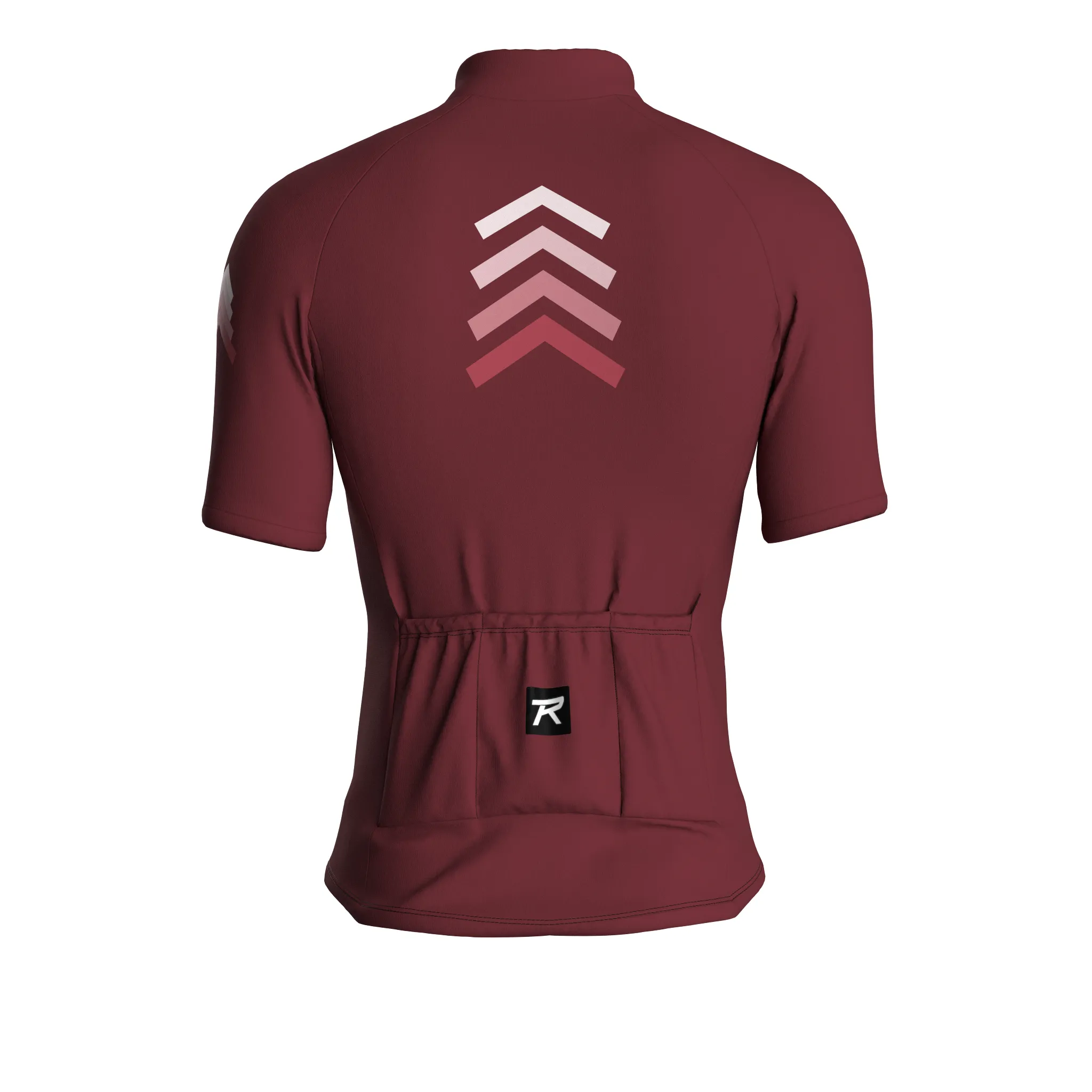 Mecha Shell | Wine Male Short Sleeves Jersey