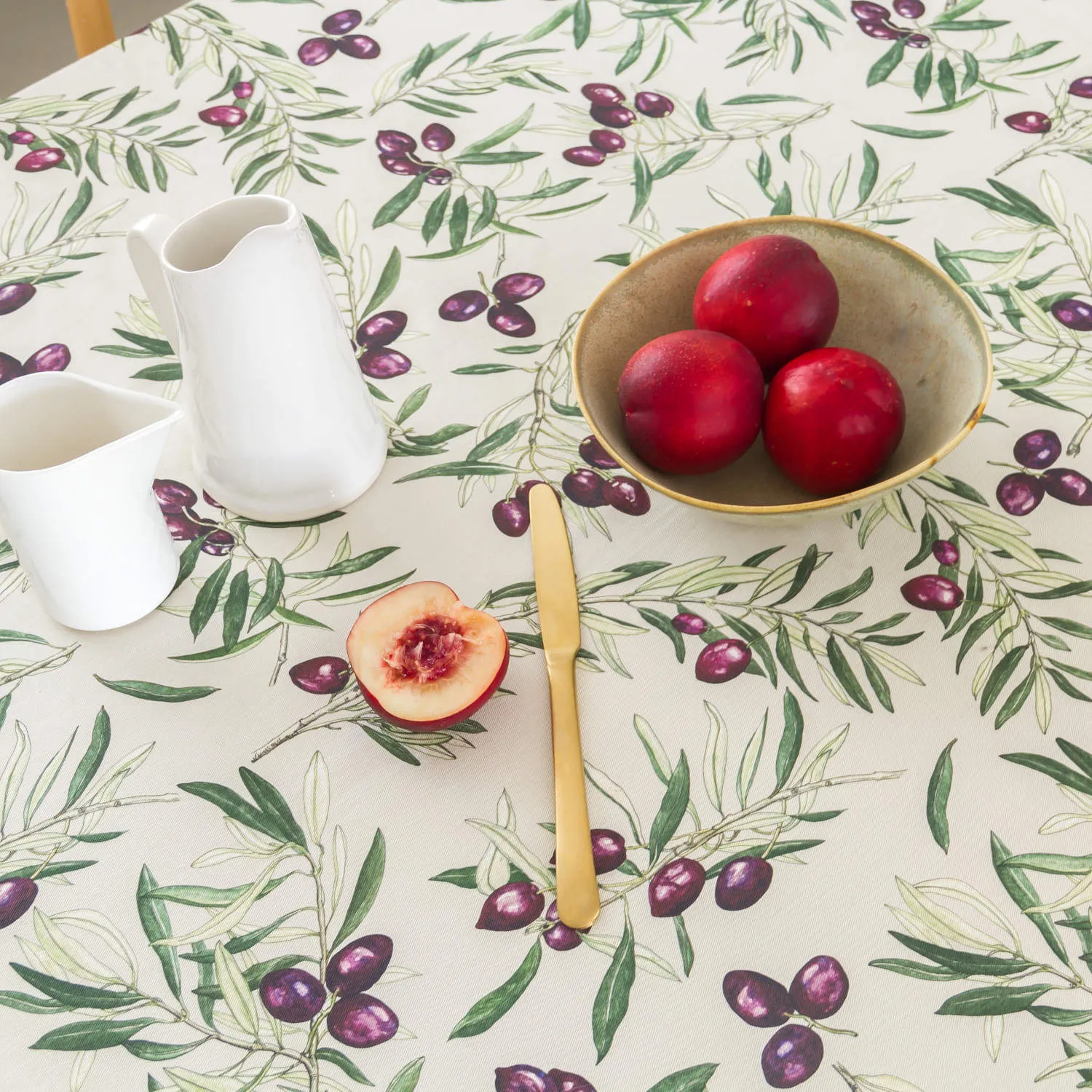 Mediterranean Olive Tablecloth