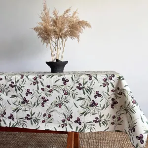 Mediterranean Olive Tablecloth