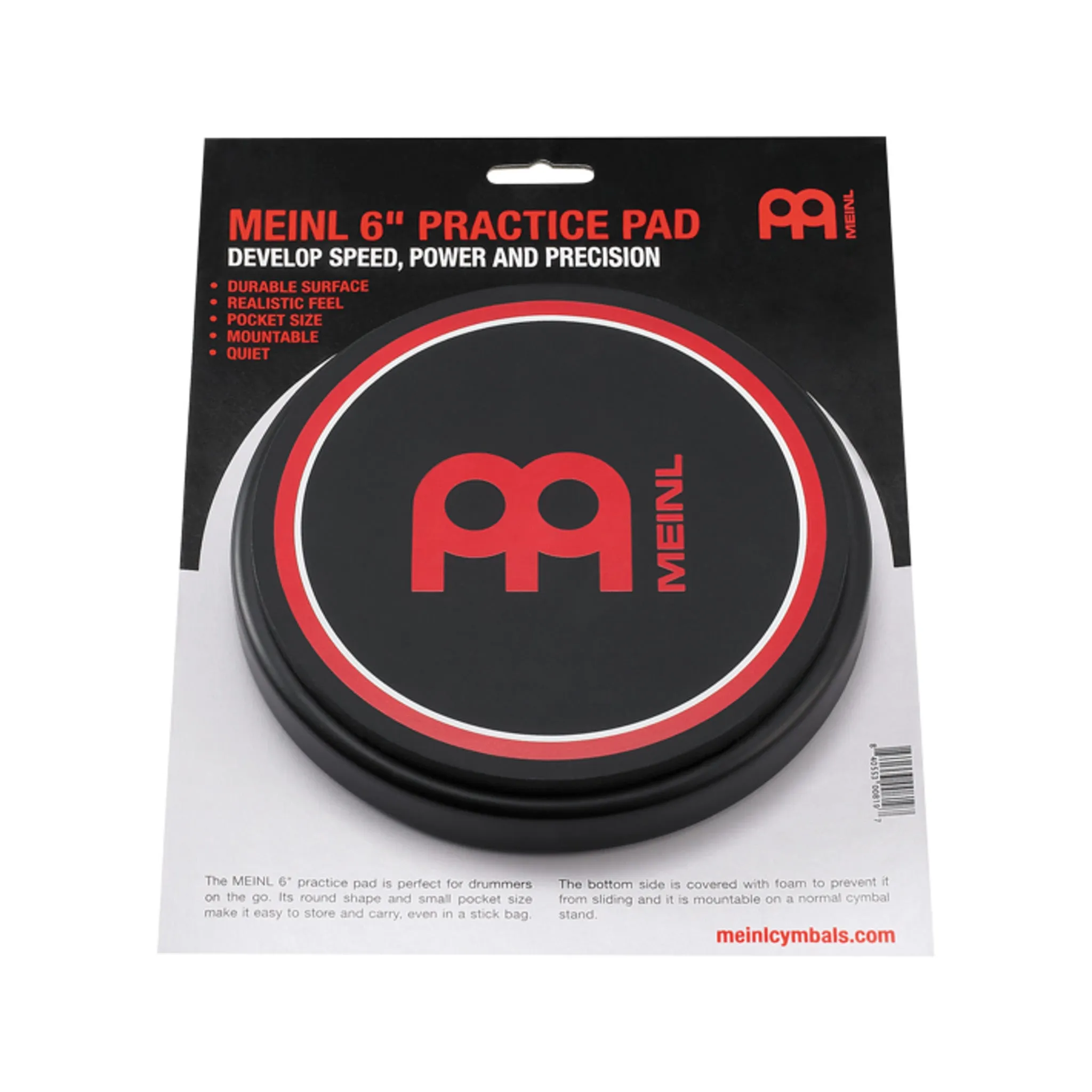 MEINL MPP-6 6Inch Practice Pad