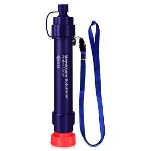 Membrane Solutions Emergency Water Filter Straw WS02