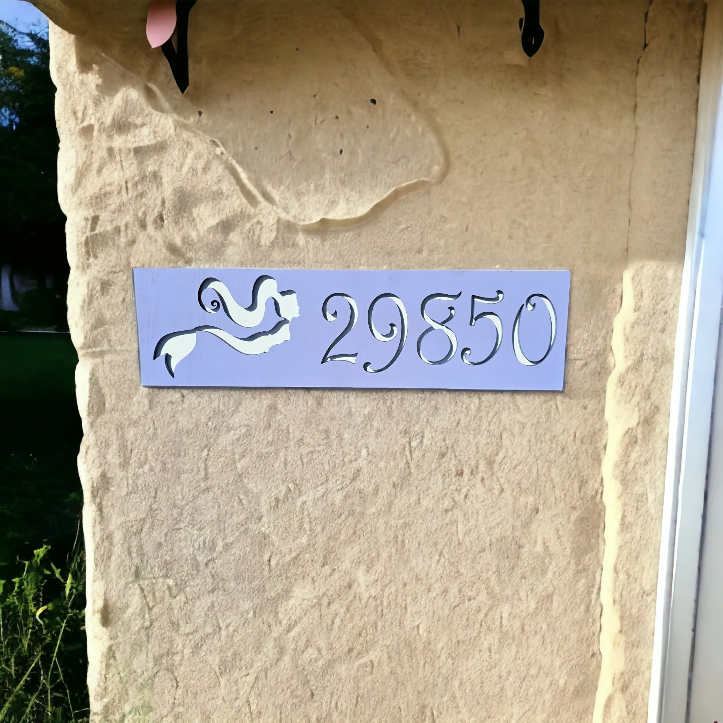 Mermaid Address or Name Plaque