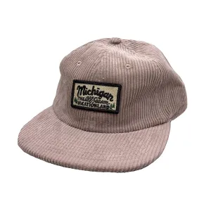 Michigan Patch Corduroy Hat