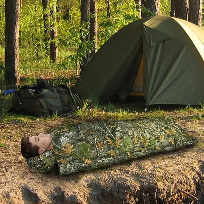 Military Poncho Liner 60”x 79” Camping Blanket Woobie Compact Waterproof for Travel Stadium Outdoor Camping