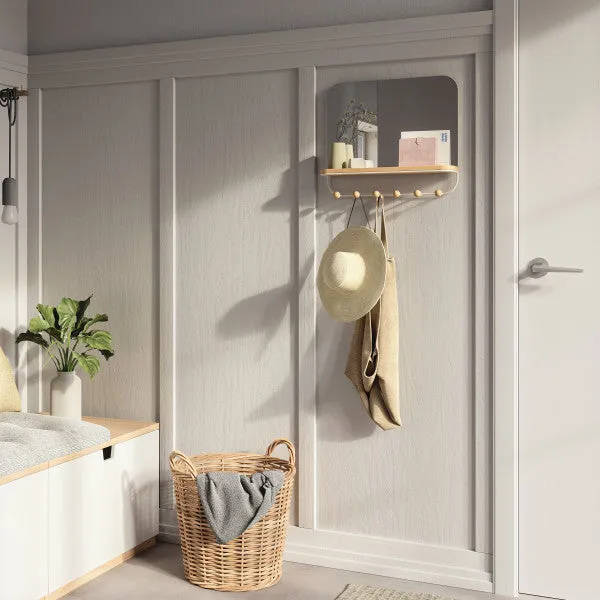 Miroir avec crochets - Estique