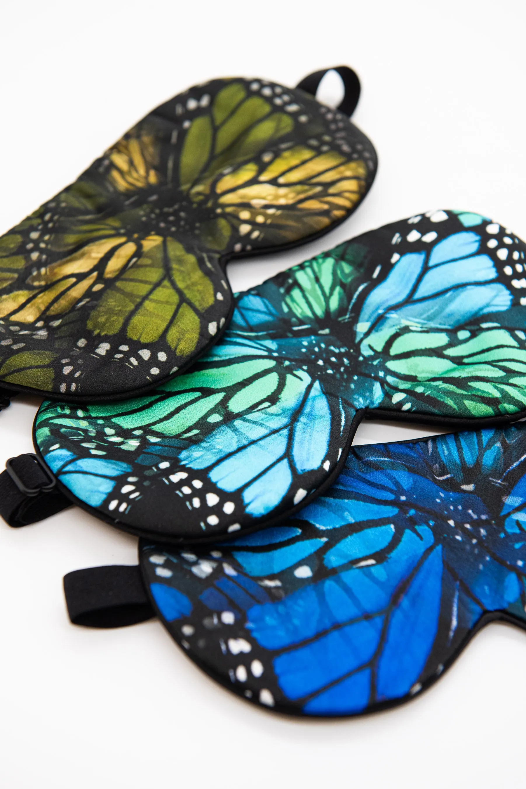 Monarch Eye Mask - Aqua