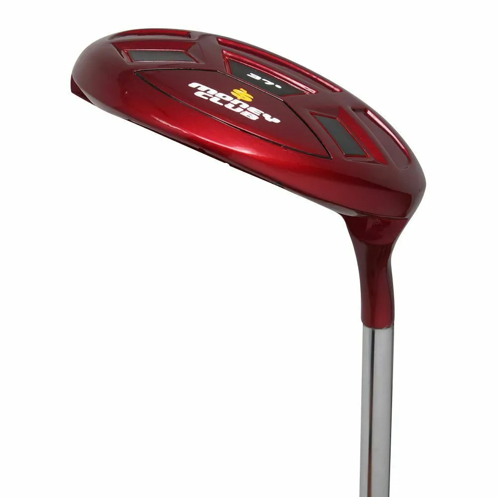 Money Club Golf Chipper Right Handed Mens 37° Red Club Chipping Chip Bump Run