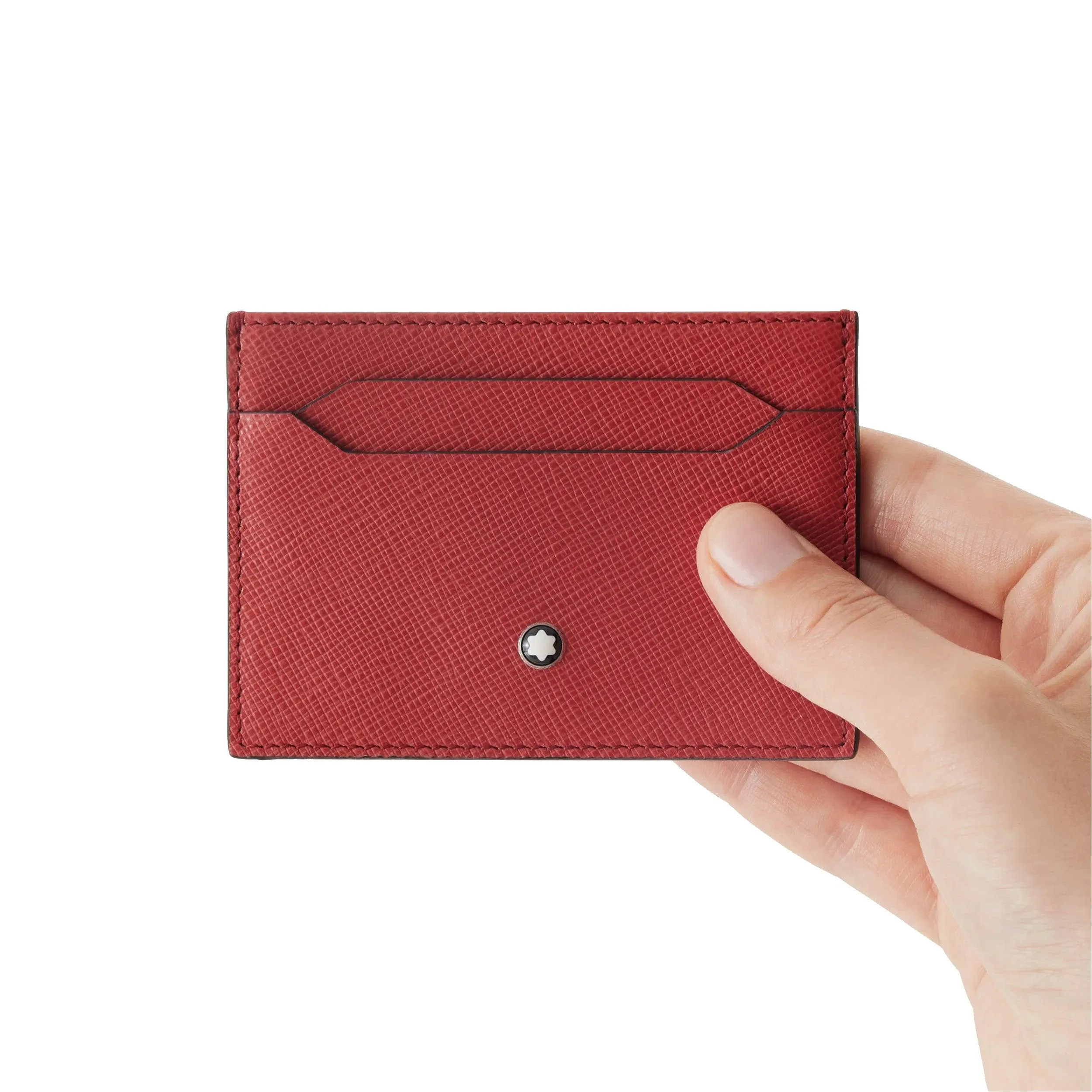 MONTBLANC CARD CARD 5 Montblanc Sartorial Red 130831 compartments
