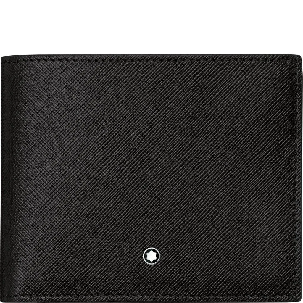 Montblanc portfolio 9 compartments with transparent black tailoring pocket 113210