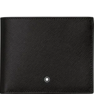 Montblanc portfolio 9 compartments with transparent black tailoring pocket 113210