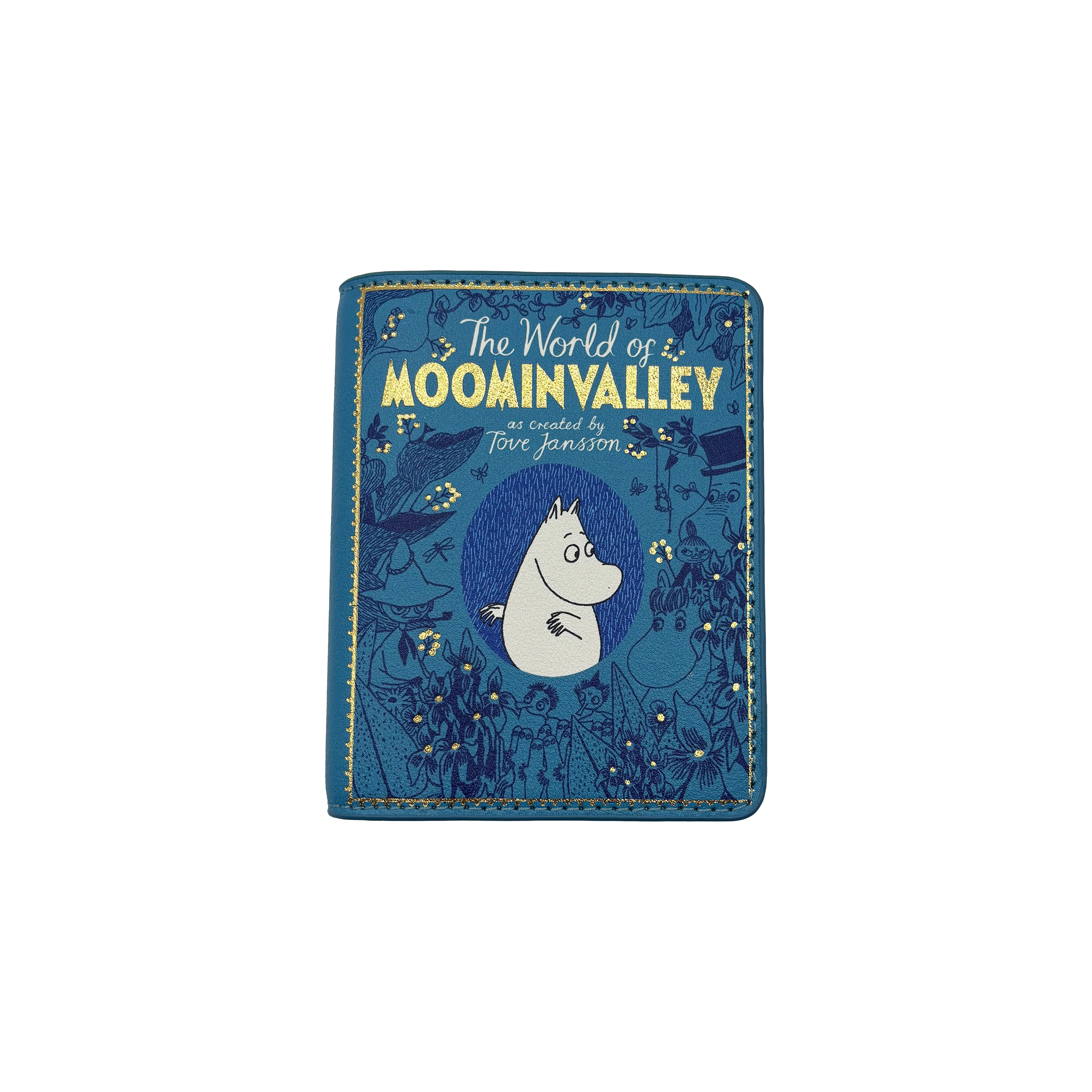 Moomin Blue Book Wallet
