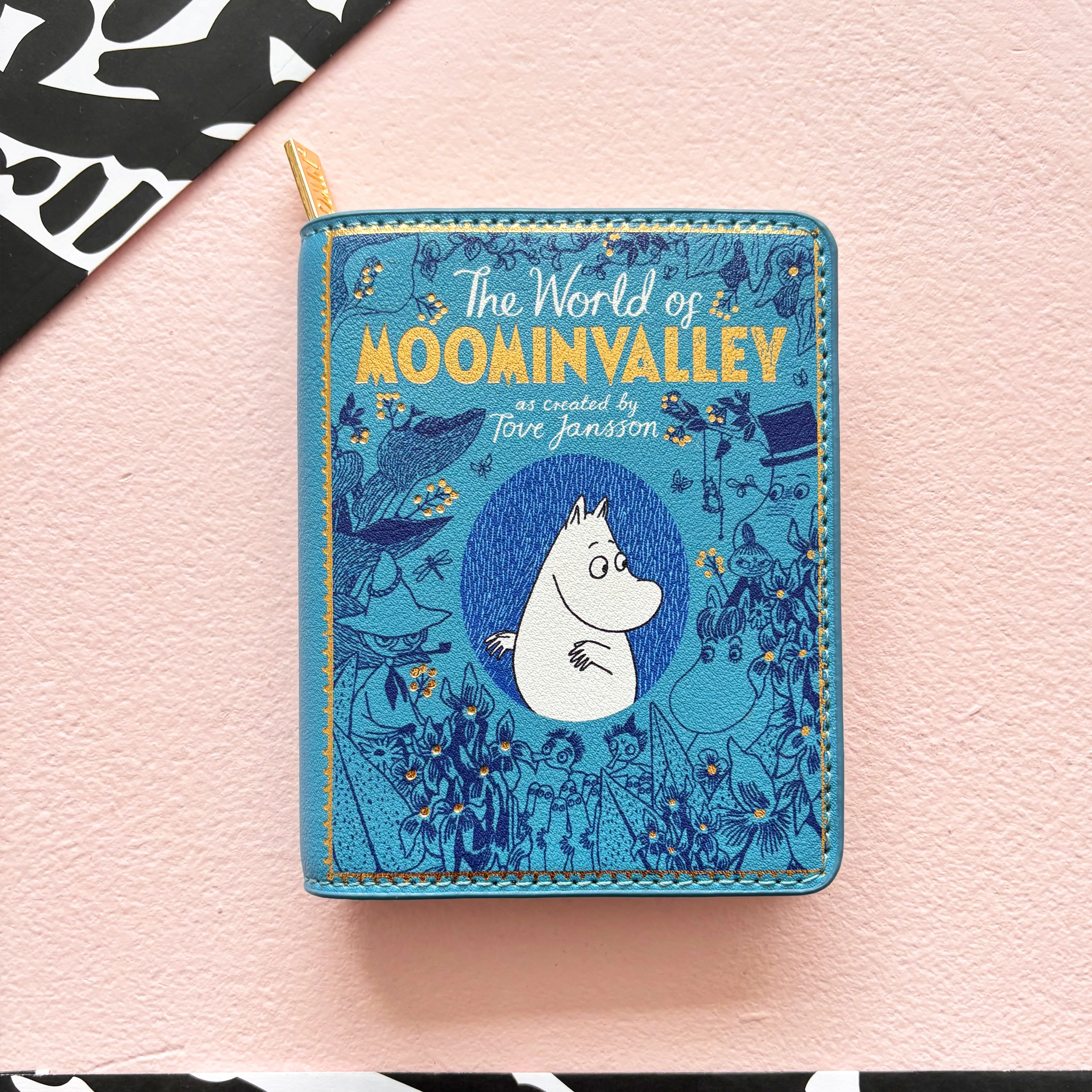 Moomin Blue Book Wallet