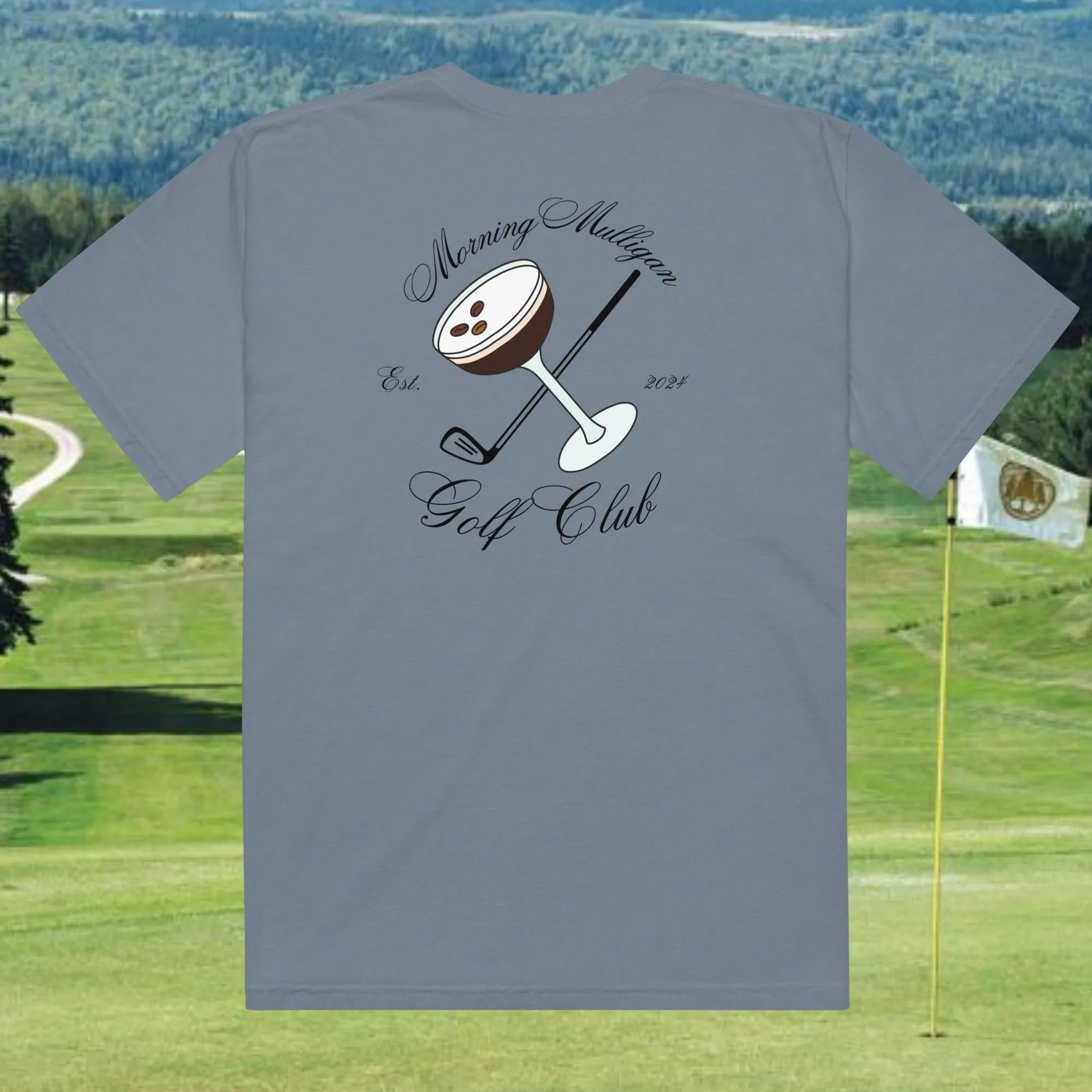 Morning Mulligan Golf Club heavyweight t-shirt - Club Collection