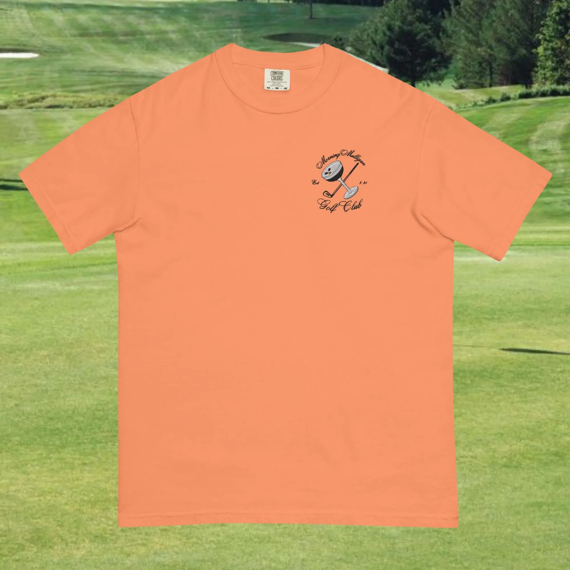 Morning Mulligan Golf Club heavyweight t-shirt - Club Collection
