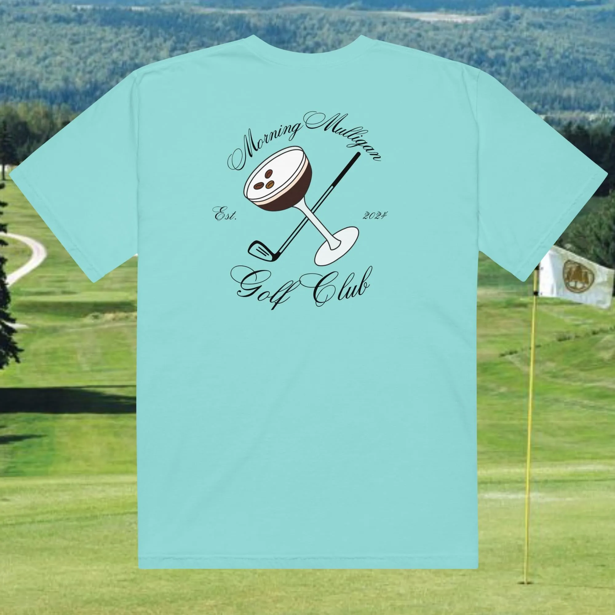 Morning Mulligan Golf Club heavyweight t-shirt - Club Collection