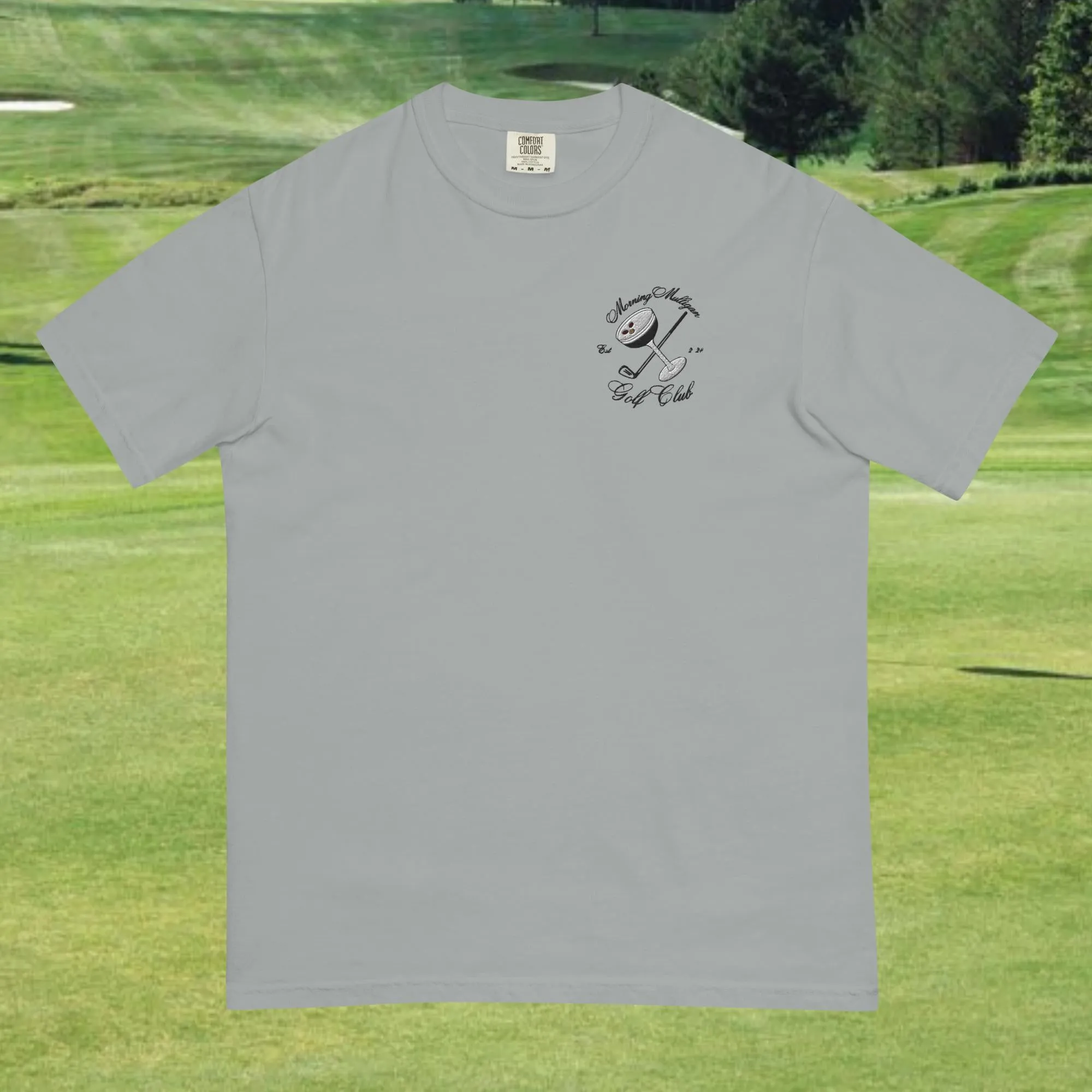 Morning Mulligan Golf Club heavyweight t-shirt - Club Collection