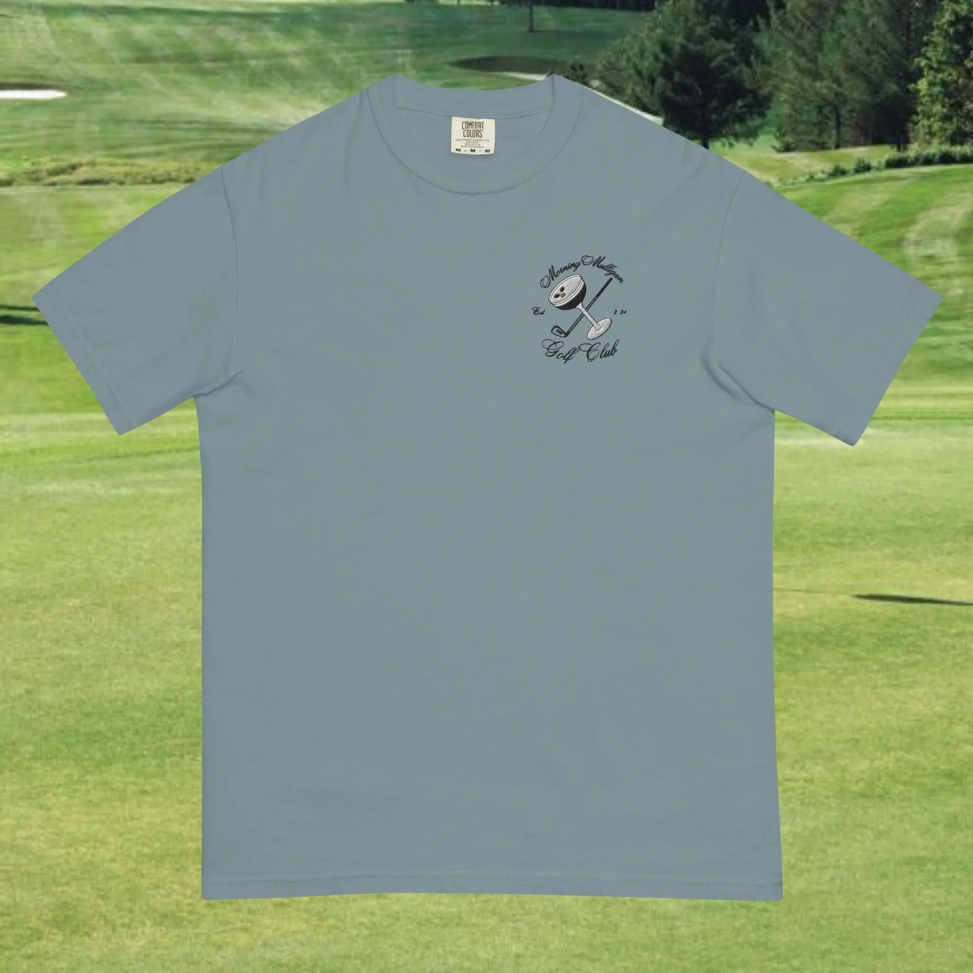 Morning Mulligan Golf Club heavyweight t-shirt - Club Collection