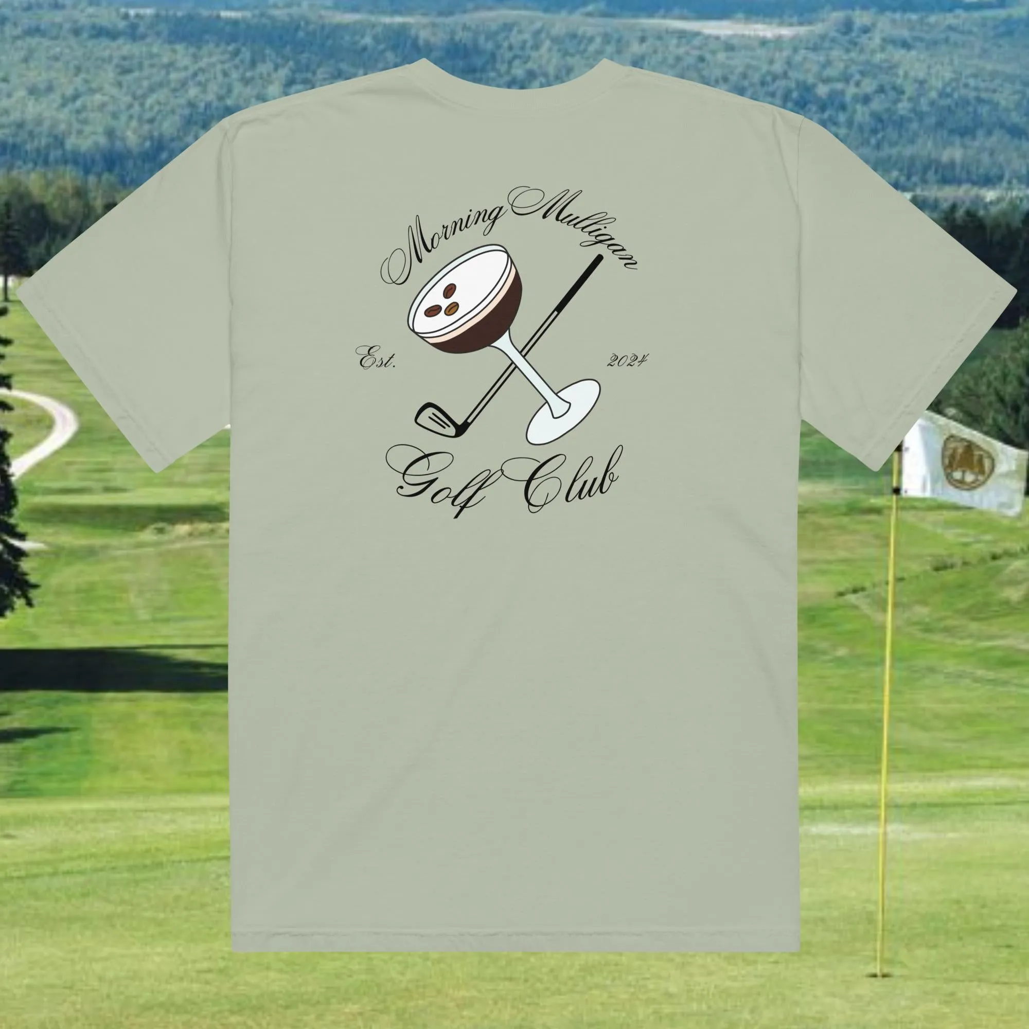 Morning Mulligan Golf Club heavyweight t-shirt - Club Collection