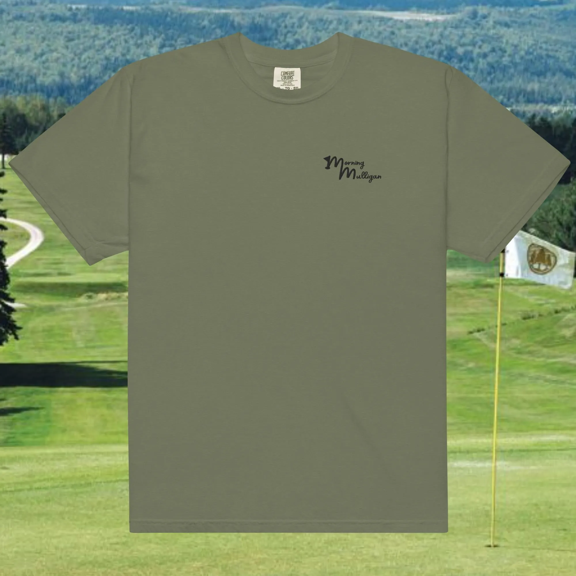 Morning Mulligan Golf Club heavyweight t-shirt - Club Collection