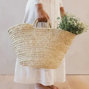 Moroccan Market Basket Bag