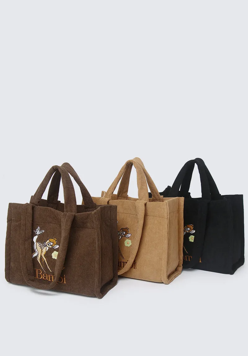 My Little Bambi Tote Bag (Brown)