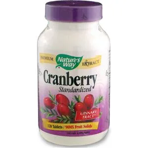 Nature's Way Cranberry Extract - Standardized  120 tabs