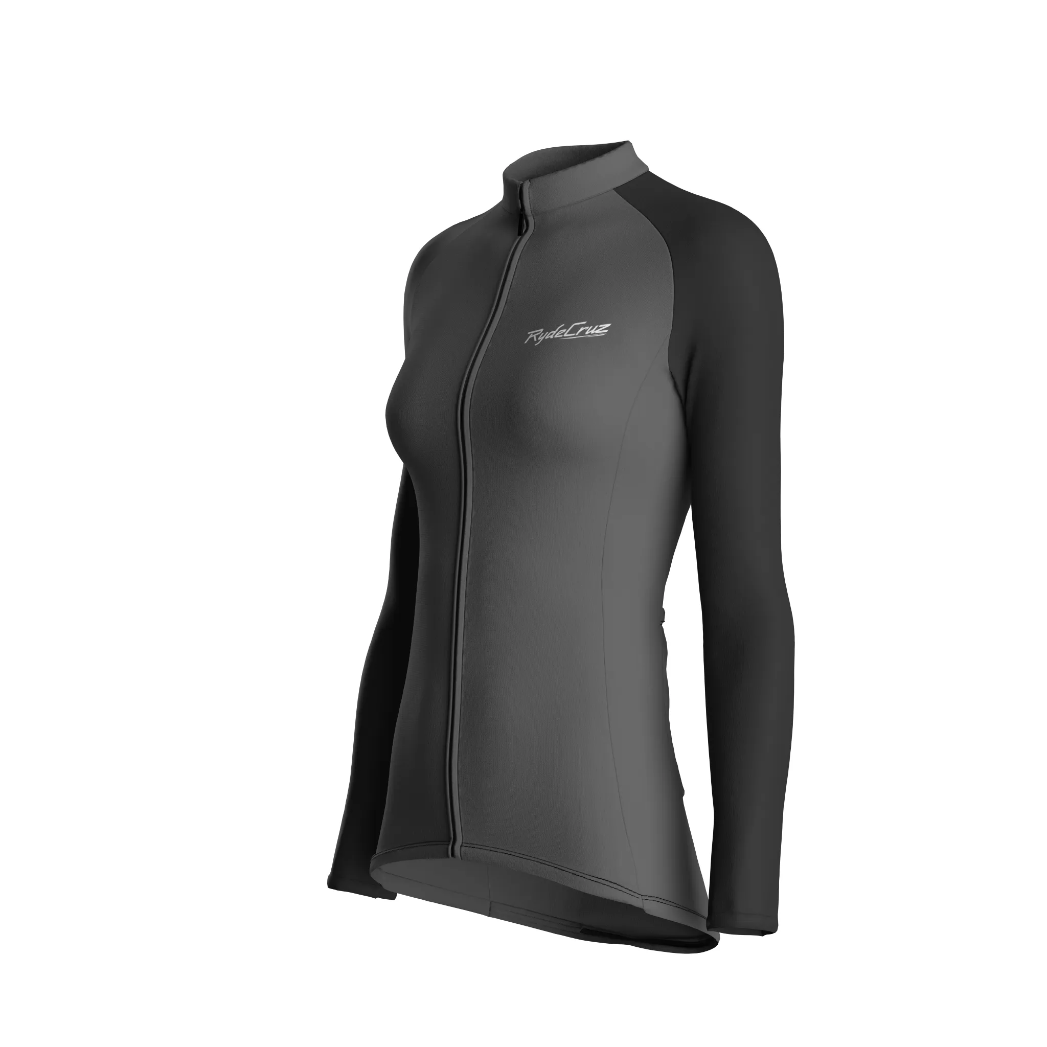 Neat Flow | Ash Gray Female Long Sleeves Jersey