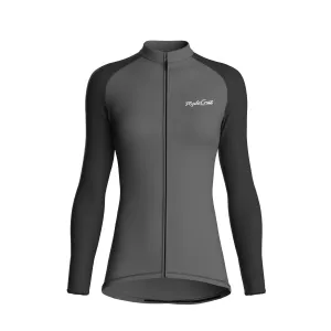 Neat Flow | Ash Gray Female Long Sleeves Jersey
