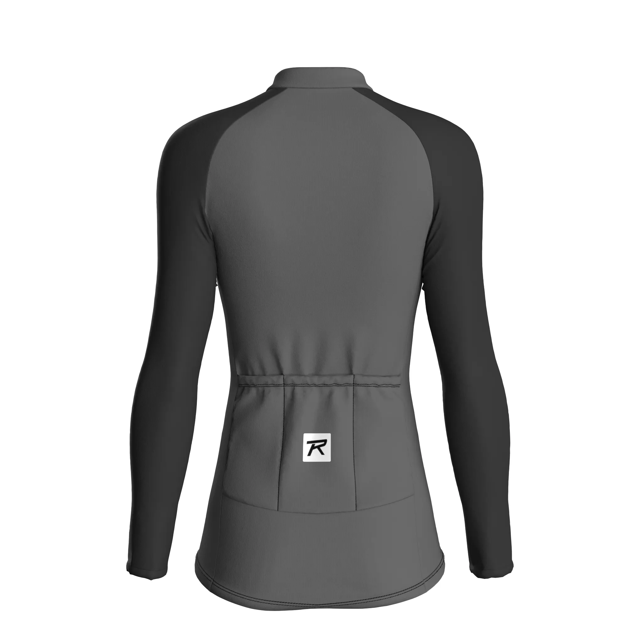 Neat Flow | Ash Gray Female Long Sleeves Jersey