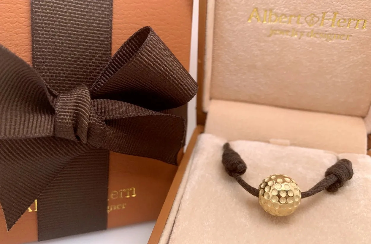 Necklace Golf Ball 14kt Gold
