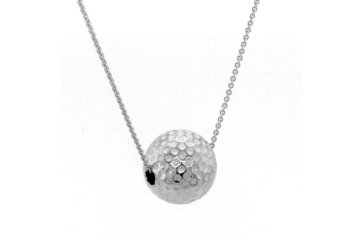 Necklace Golf Ball 14kt Gold