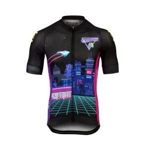 Neon Raptor X PARIA Short Sleeve Cycling Jersey