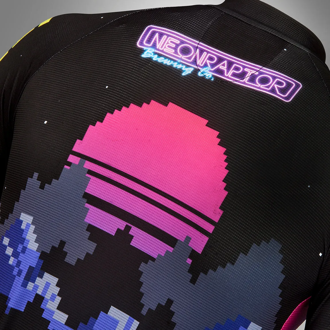 Neon Raptor X PARIA Short Sleeve Cycling Jersey