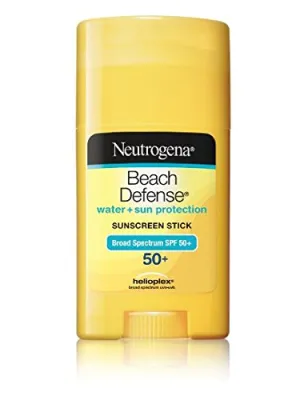 Neutrogena Beach Defense Sunscreen, SPF50 , 1.5 oz (Pack of 3)