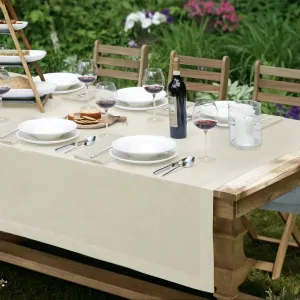 NEW Wayfair Villeroy & Boch La Classica Solid Colour Linen Tablecloth - 70" X 126" Retails $123 