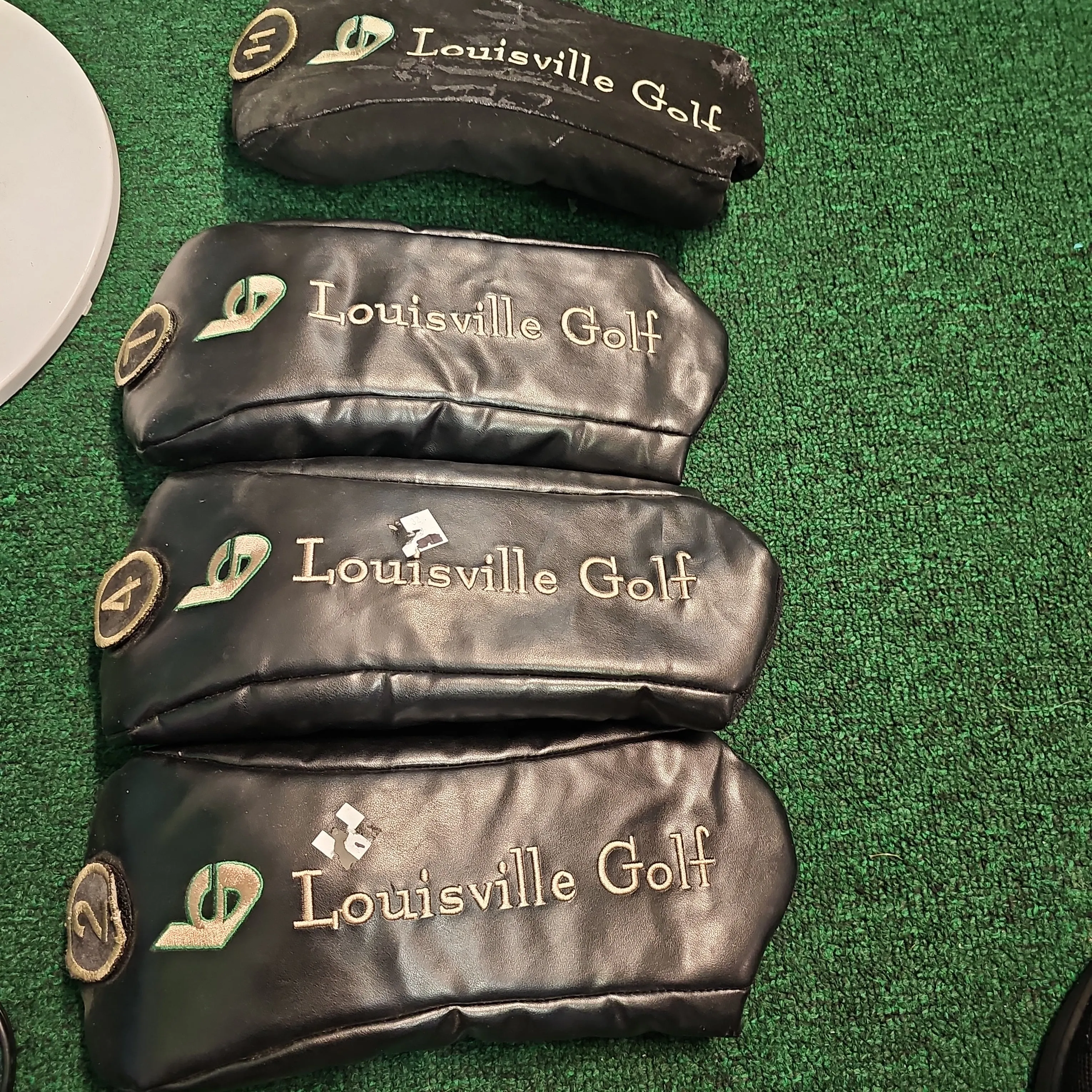 Niblick Golf wood set- 4 club set by Louisville Golf/Matching Head Covers