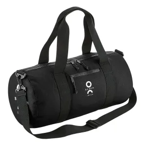 O Beach Logo White Recycled Barrel Bag